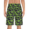 Reefmonkey Surf Green Camo Men's Board Shorts