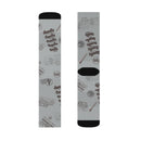 Land Cruiser Gray Polyester Dress Socks - Reefmonkey