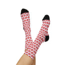 TEQ Toyota Red White Dress Polyester Socks - Reefmonkey