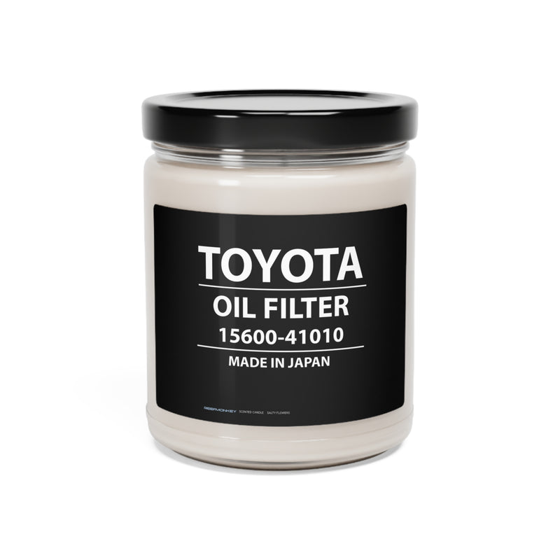 TOYOTA Oil Filter Scented Candle Gift for Toyota Fans Toyota Gift