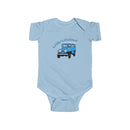 Toyota FJ40 Land Cruiser Baby Bodysuit - Reefmonkey Artist Ren Hart