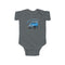 Toyota FJ40 Land Cruiser Baby Bodysuit - Reefmonkey Artist Ren Hart