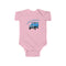 Toyota FJ40 Land Cruiser Baby Bodysuit - Reefmonkey Artist Ren Hart