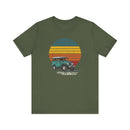 FJ40 Land Cruiser Vintage Sunset Unisex Tee - Reefmonkey Artist Brody Plourde