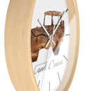 Land Cruiser FJ40 Wood Grain Wall Clock - Reefmonkey