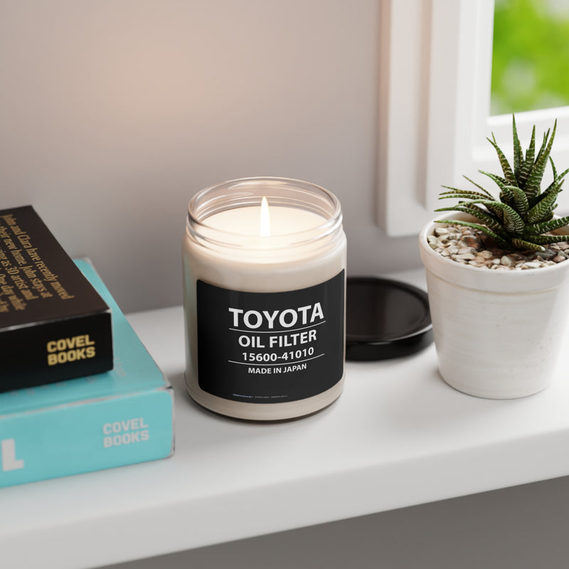 TOYOTA Oil Filter Scented Candle Gift for Toyota Fans Toyota Gift