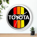 Toyota 3 Stripe Wall Clock - Reefmonkey