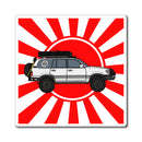 100 Series Toyota Land Cruiser Fridge Toolbox Magnet - Reefmonkey Artist Chris Marshall
