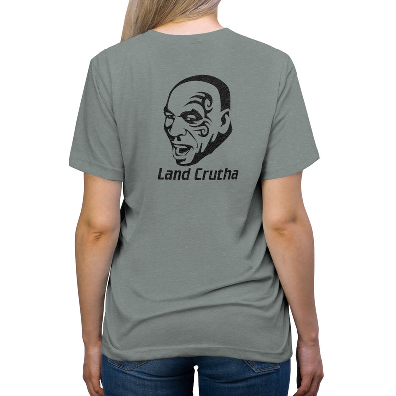 Land Cruiser Mike Tyson Unisex Triblend Tshirt "Land Crutha"