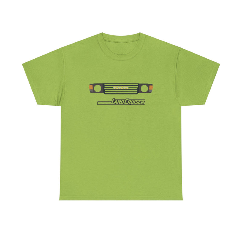 60 Series Land Cruiser Grill T shirt - Dark Logo Version - Reefmonkey