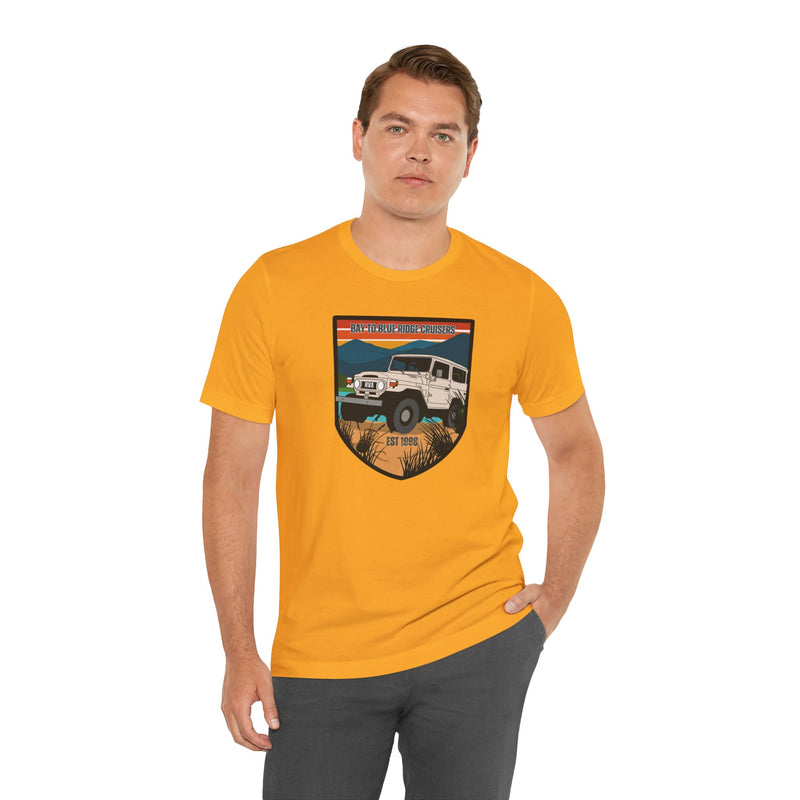 Bay to Blue Ridge Cruisers Unisex 1 Sided Tee