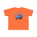 FJ40 Land Cruiser Toddler Tee Kids T Shirt - Reefmonkey Artist Ren Hart