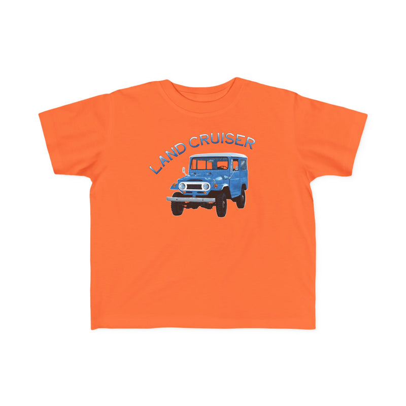 FJ40 Land Cruiser Toddler Tee Kids T Shirt - Reefmonkey Artist Ren Hart