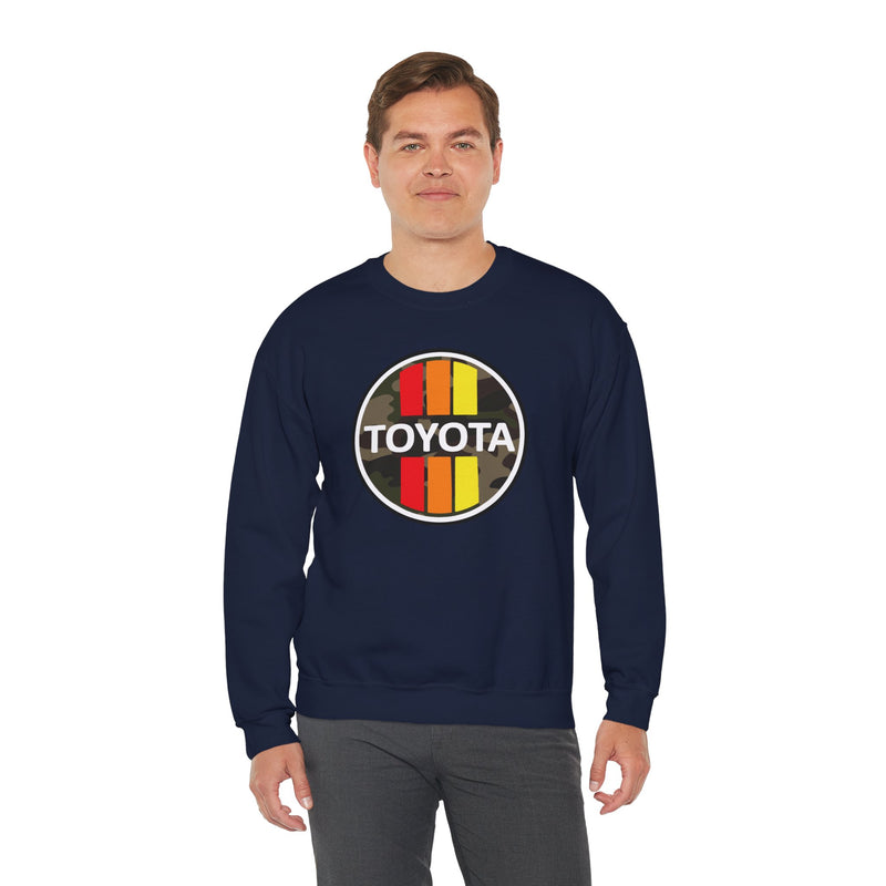 Toyota 3 Stripe Camouflage Unisex Sweatshirt - Reefmonkey