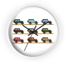 Land Cruiser FJ40 Wall Clock - Reefmonkey Artist Jesse Clark