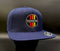 3 Stripe Toyota Flat Brim Structured Snap Back Baseball Hat Cap - Reefmonkey