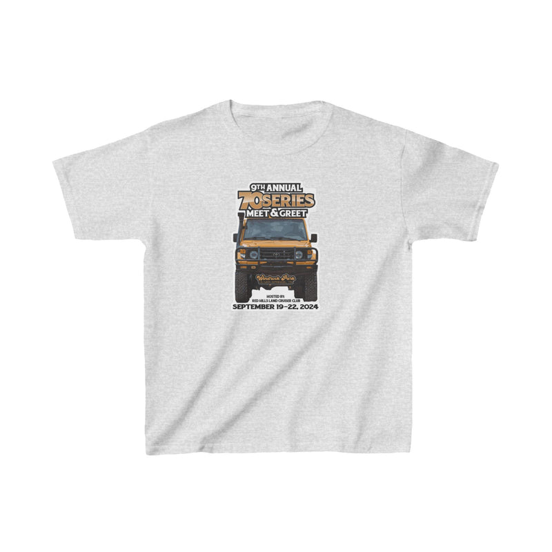 9th Annual 70 Series Meet and Greet Kids Tee - Red Hills Land Cruiser Club - Reefmonkey