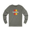 Toyota 3 Stripe Jersey Long Sleeve Unisex Shirt Tee - Reefmonkey