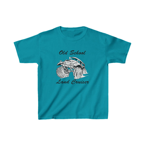 Toyota FJ40 Land Cruiser Old School Kids T shirt - Reefmonkey Artist Matthew Lillis