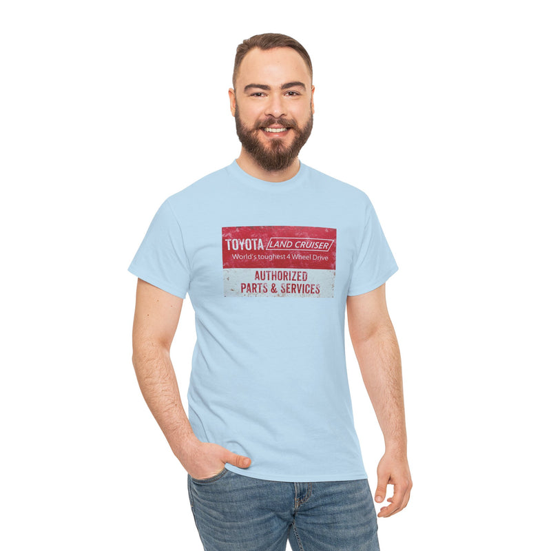 Yukon Signs Toyota Vintage Sign Unisex Cotton Tee - Reefmonkey