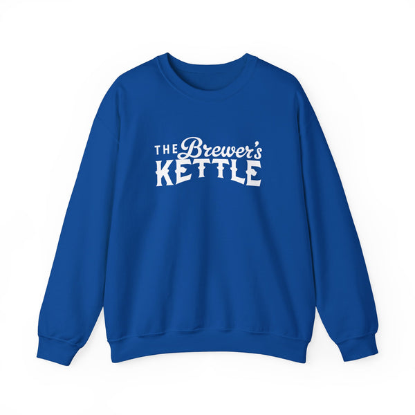 The Brewers Kettle White Logo Unisex Crewneck Sweatshirt