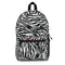 Zebra Animal Print Kids Backpack Book Bag - Reefmonkey