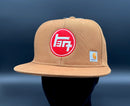 TEQ Toyota Carhartt Flat Brim Snap Back Hat - Reefmonkey