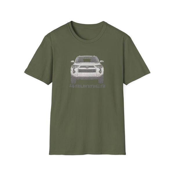 4Runner Distressed Vintage T shirt 4 Runner Mens Unisex Tee - Reefmonkey