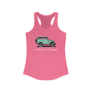 FJ40 Womens Land Cruiser Tank Top - Reefmonkey Artist Jesse Clark