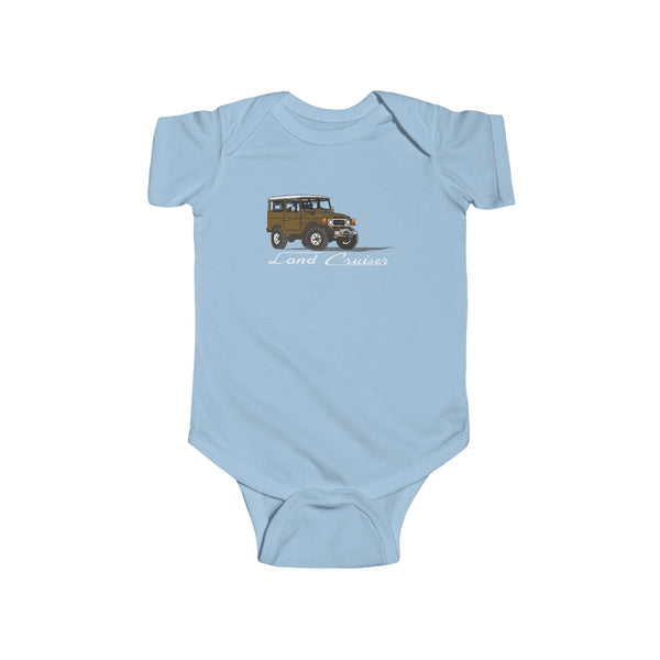 FJ40 Land Cruiser Baby Bodysuit - Reefmonkey Artist Brody Plourde