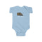 FJ40 Land Cruiser Baby Bodysuit - Reefmonkey Artist Brody Plourde