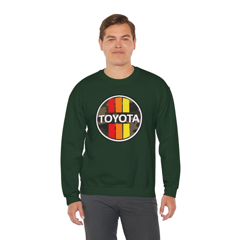 Toyota 3 Stripe Camouflage Unisex Sweatshirt - Reefmonkey