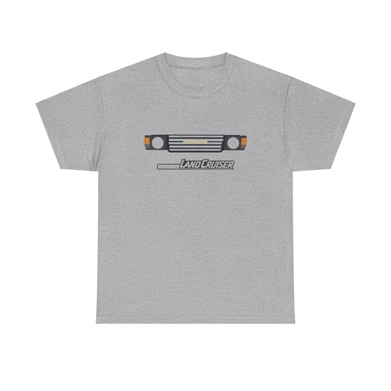 60 Series Land Cruiser Grill T shirt - Dark Logo Version - Reefmonkey