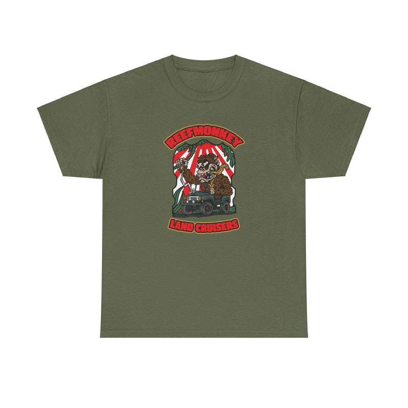 Reefmonkey Rat Fink Style Crazy Land Cruiser Unisex Tee