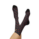 FJ40 Toyota Land Cruiser Mens Dress Polyester Socks - Reefmonkey Artist Brody Plourde