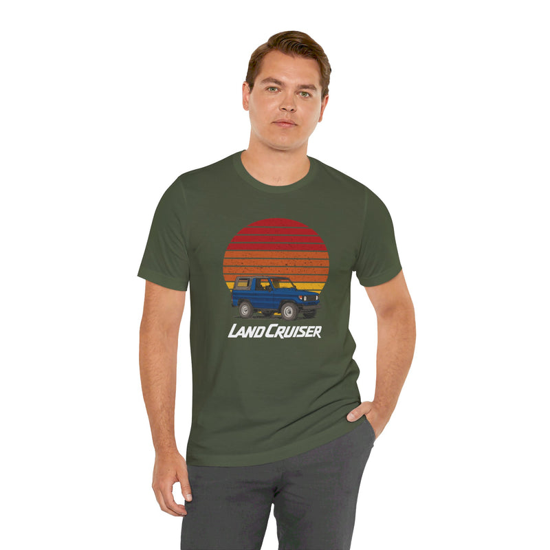 Land Cruiser 70 Series Sunset Unisex Tee - Reefmonkey Artist Prisma Denesi