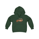 Kids FJ40 Land Cruiser Wood Style Hooded Sweatshirt - Reefmonkey