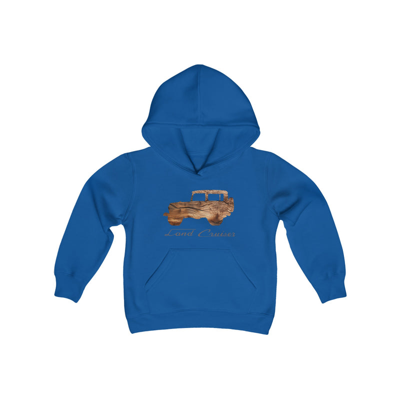 Kids FJ40 Land Cruiser Wood Style Hooded Sweatshirt - Reefmonkey