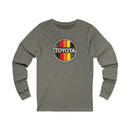 Camo 3 Stripe Toyoda Long Sleeve Mens Unisex Tee - Reefmonkey