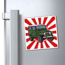 FJ40 Land Cruiser Refrigerator Toolbox Magnet - Reefmonkey Artist Chris Marshall