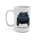 1HDT80 Toyota Land Cruiser Coffee Cup Ceramic Mug - Reefmonkey Artist Prisma Denesi