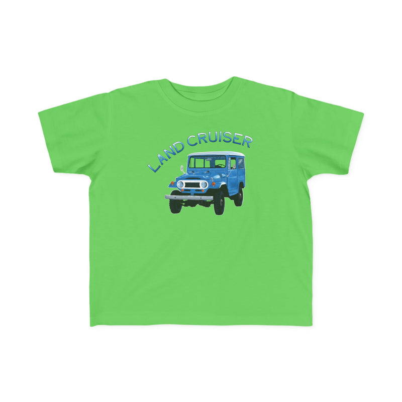 FJ40 Land Cruiser Toddler Tee Kids T Shirt - Reefmonkey Artist Ren Hart