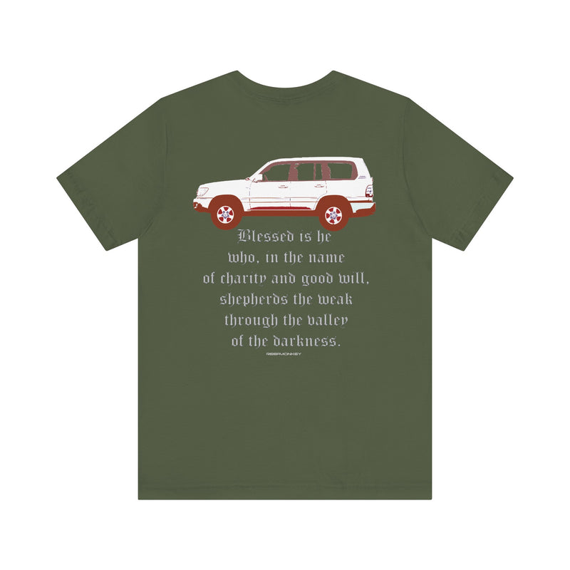 100 Series Land Cruiser Bible Verse Unisex Tee - Reefmonkey