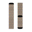 Toyota Gray 3 Stripe Mens Dress Polyester Socks - Reefmonkey