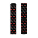 FJ40 Toyota Land Cruiser Mens Dress Polyester Socks - Reefmonkey Artist Brody Plourde