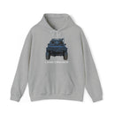80 Series Land Cruiser Hooded Unisex Sweatshirt Hoodie - Reefmonkey Artist Prisma Denesi