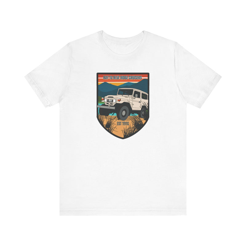 Bay to Blue Ridge Cruisers Unisex 1 Sided Tee