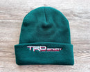 TRD Sport Toyota Knitted Embroidered Knit Beanie Toboggan Winter Hat