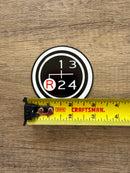 4 Speed Shift Knob FJ40 Land Cruiser Refrigerator Magnet 3”