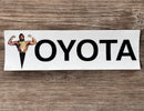 Mr T Toyota Bumper Sticker